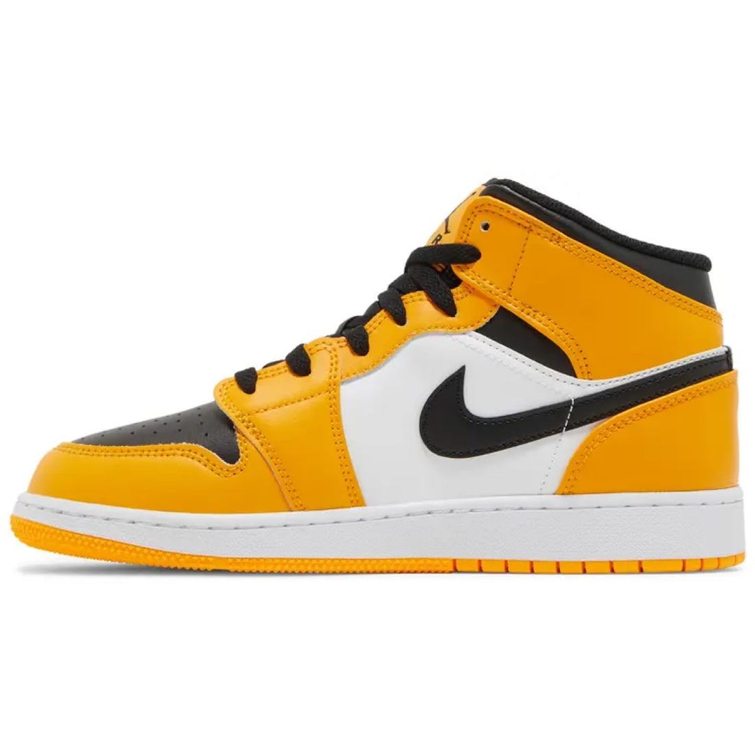 Air Jordan 1 Mid GS 'Reverse Yellow Toe'