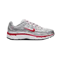 Nike P-6000 Metallic Silver Gym Red