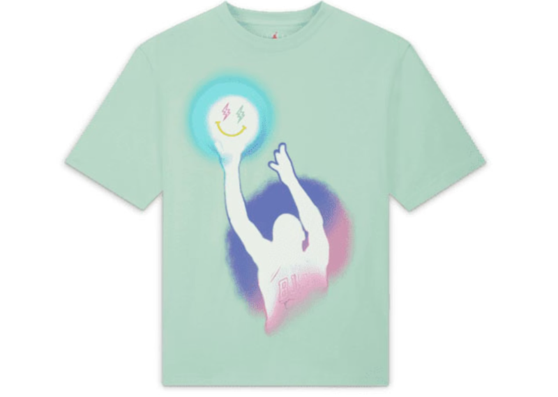Jordan x J Balvin T-shirt Green Men's