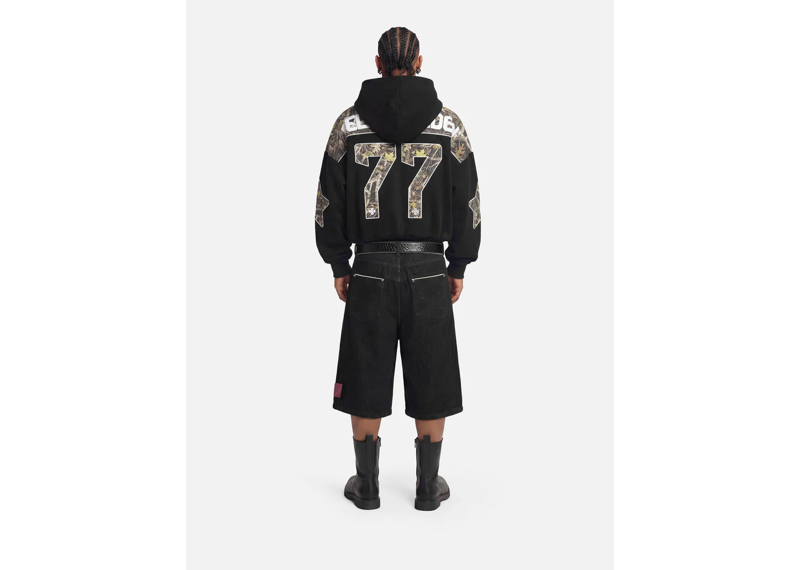 Aelfric Eden Boxy CAMO Panel Pullover Hoodie