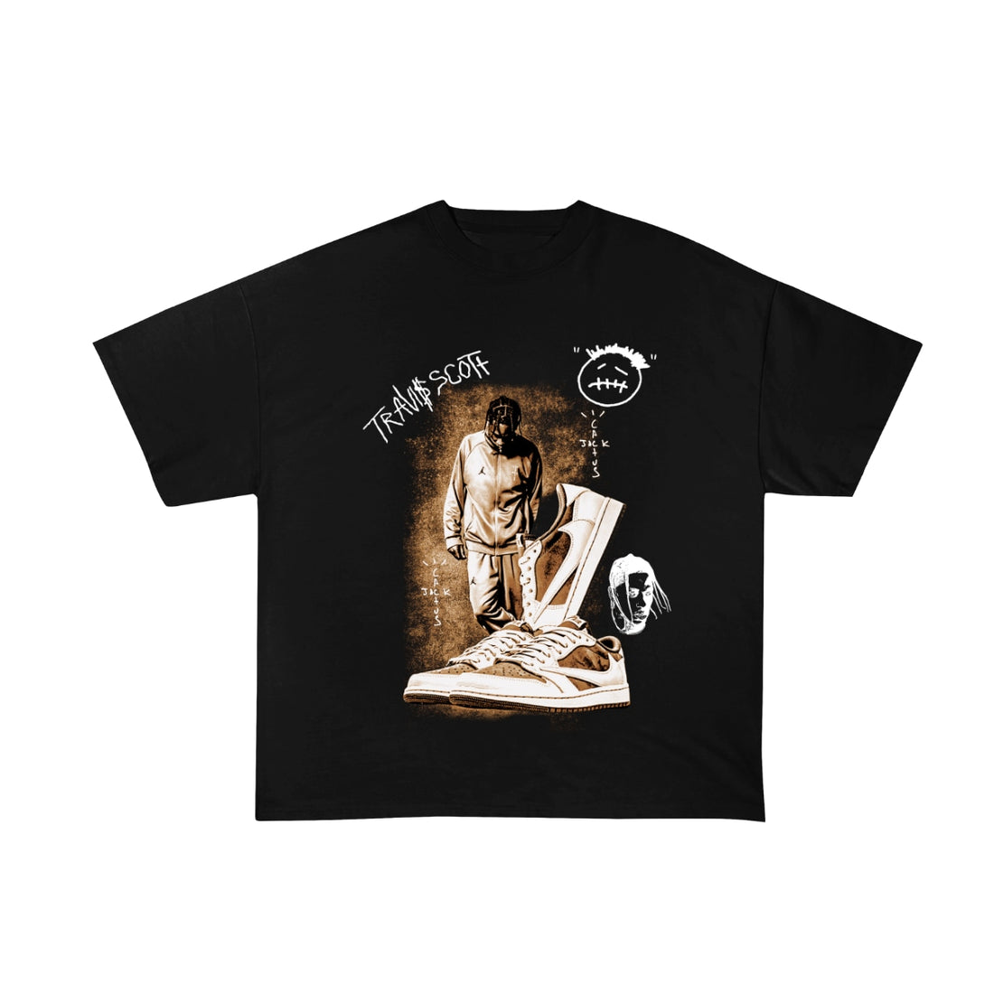 TRAVIS CACTUS JACK BOOTLEG T SHIRT
