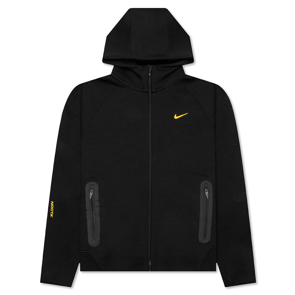 Nike x NOCTA Tech Fleece Full-Zip Hoodie Black/University Gold