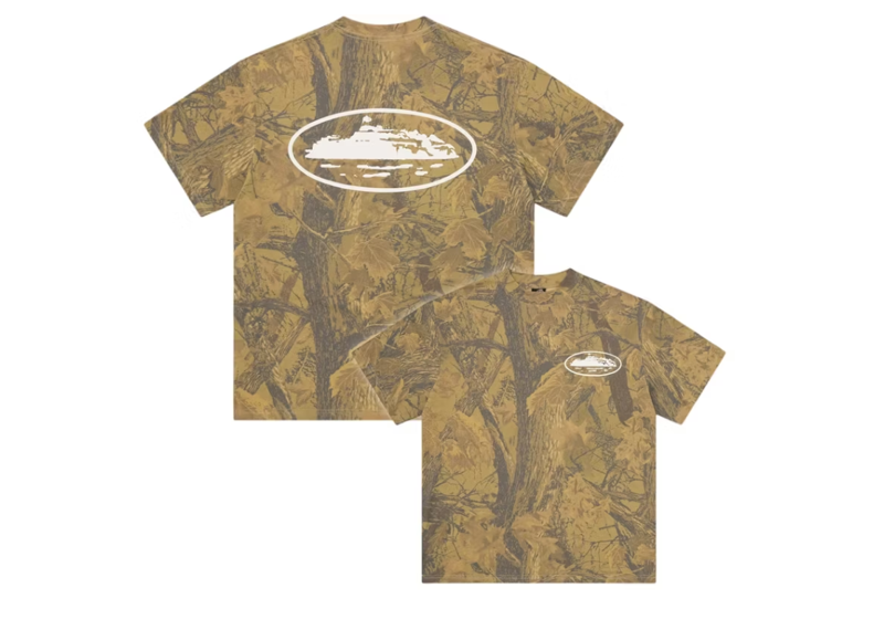 Corteiz Camo Puff Print Tee