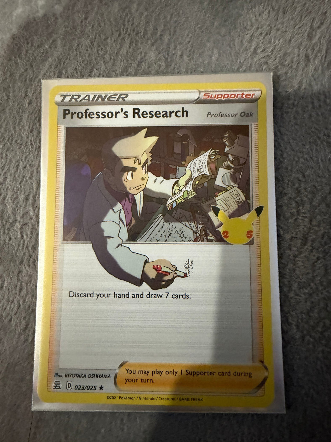 Professor's Research [Professor Oak]