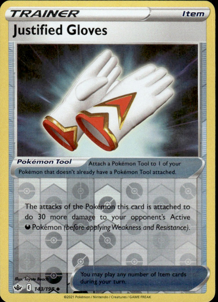 Justified Gloves | Near Mint / English / Reverse Holofoil