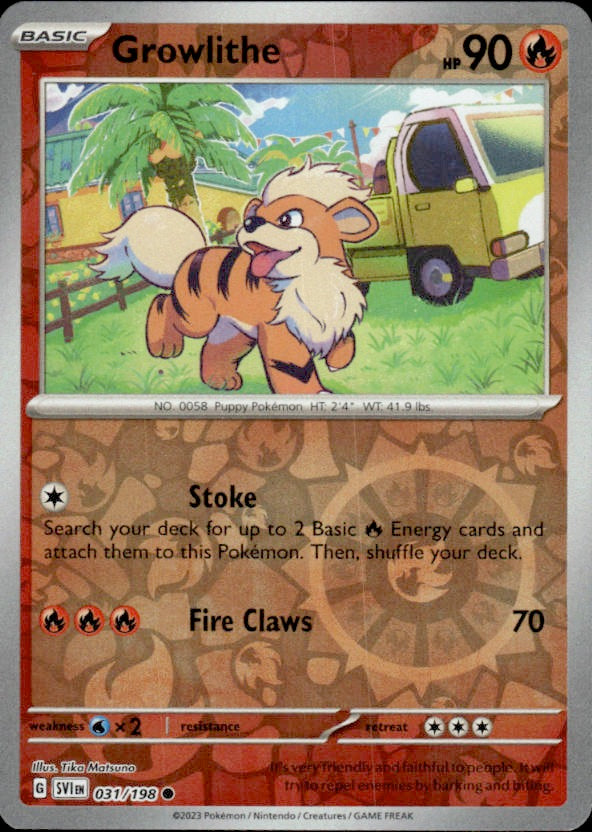 Growlithe - 031/198