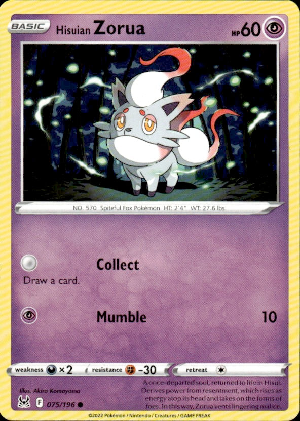 Hisuian Zorua