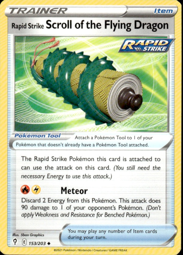 Rapid Strike Scroll of the Flying Dragon