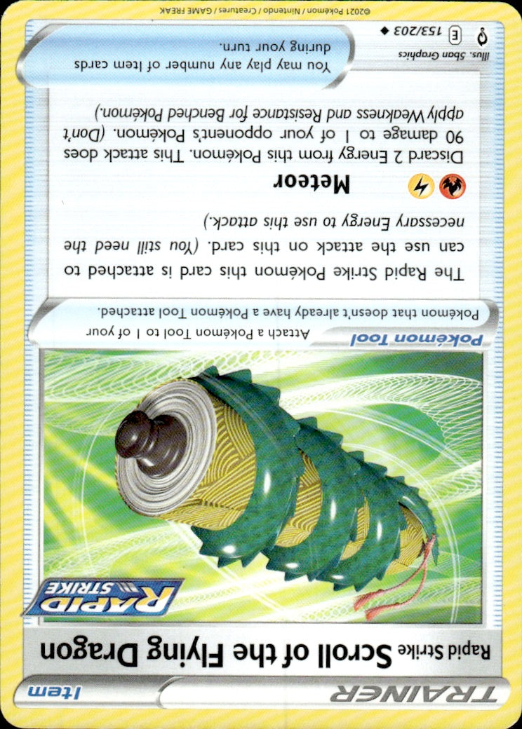 Rapid Strike Scroll of the Flying Dragon