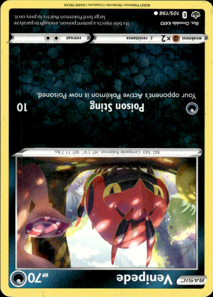 Venipede | Near Mint / English / Reverse Holofoil