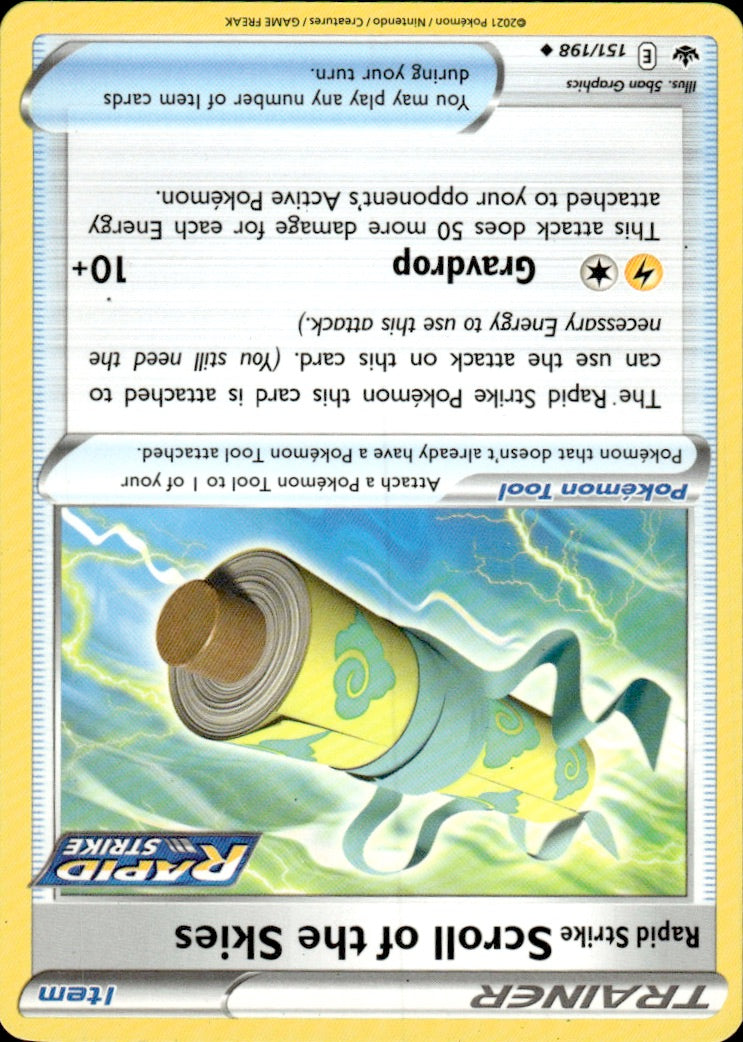 Rapid Strike Scroll of the Skies