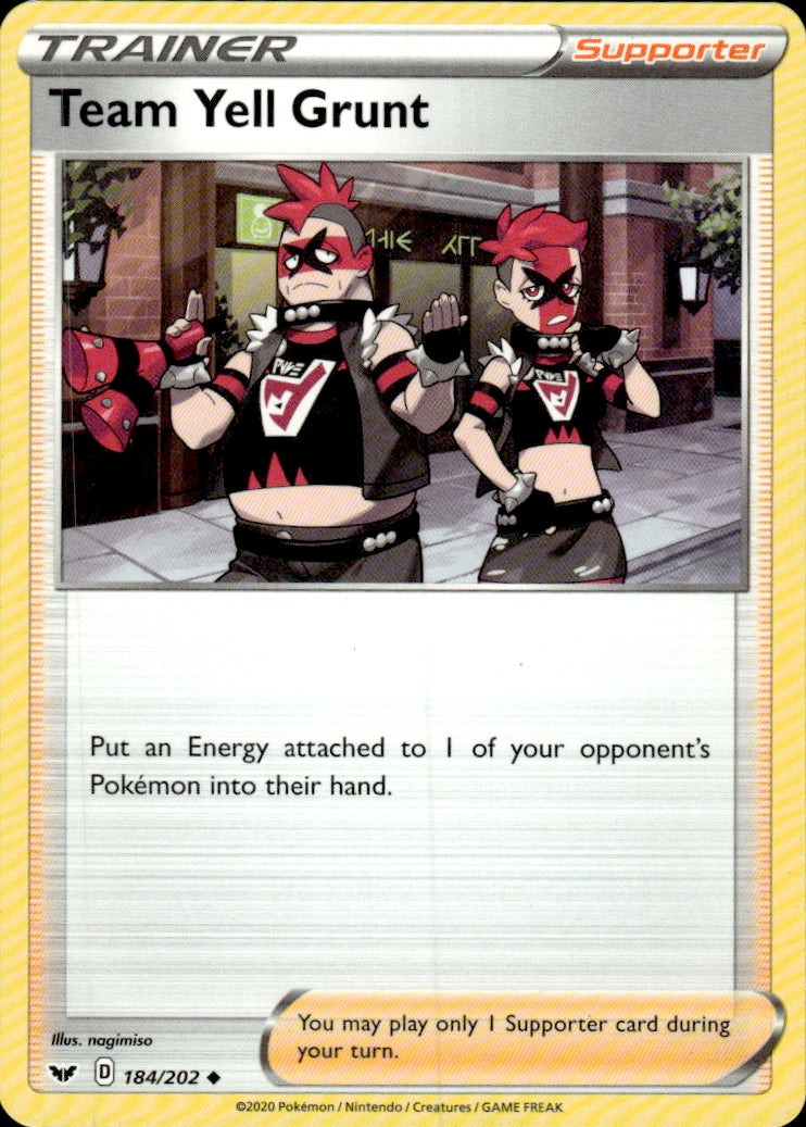 Team Yell Grunt
