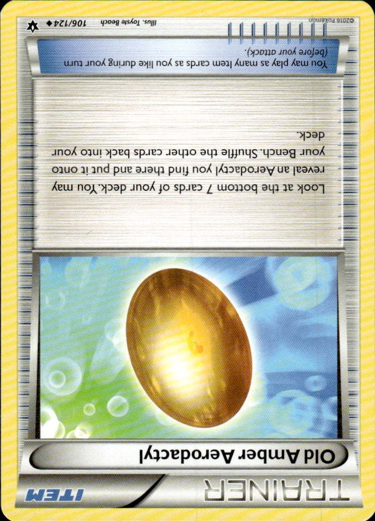 Old Amber Aerodactyl