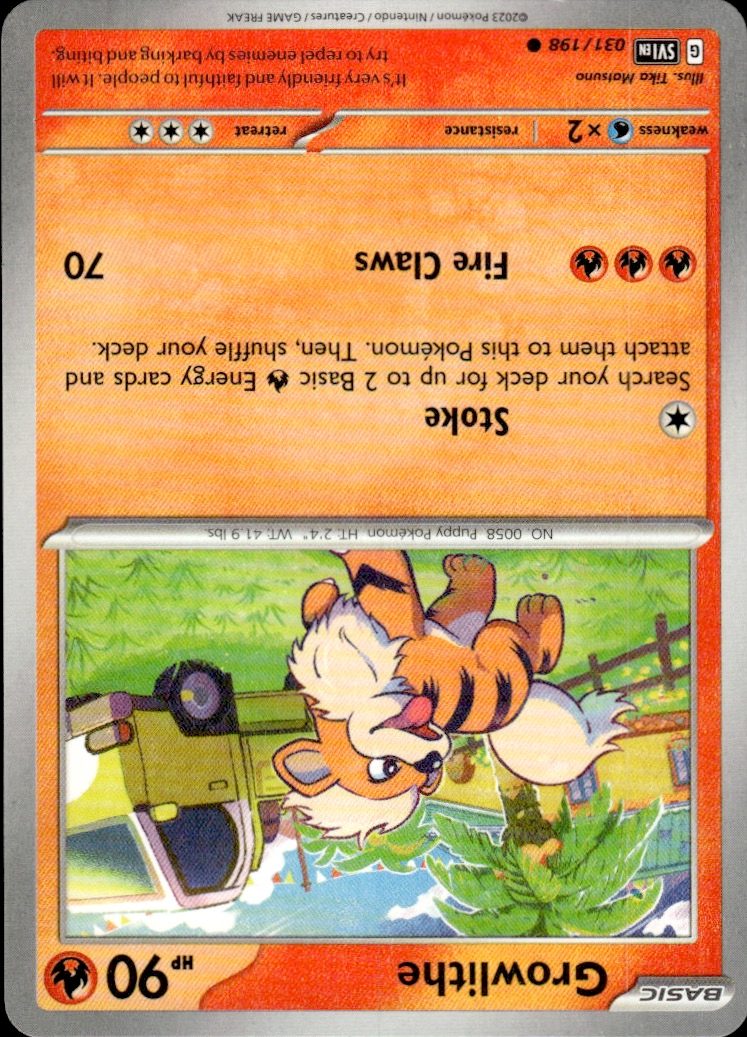 Growlithe - 031/198
