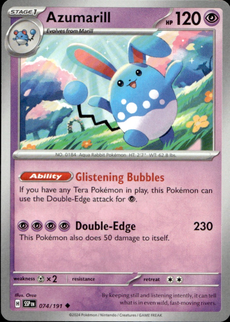 Azumarill | Near Mint / English / Normal