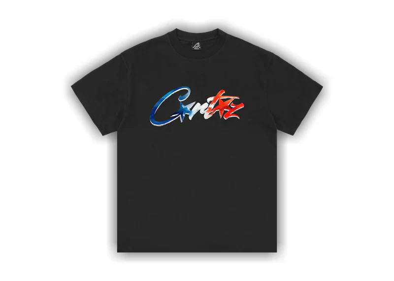 CORTEIZ Français Allstarz graphic tee Black