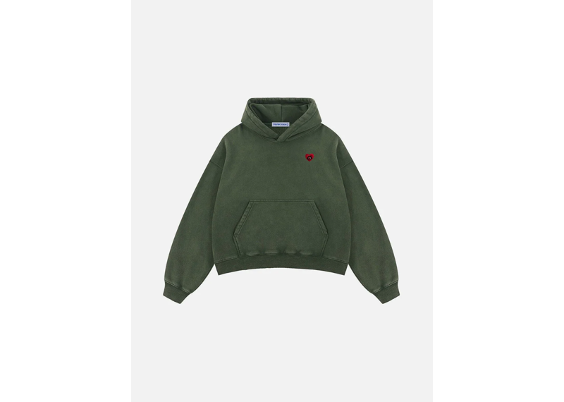 Aelfric Eden Boxy Fit Distressed Washed Hoodie