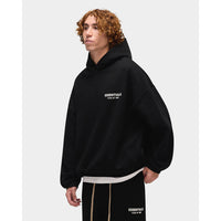 Fear of God Essentials Fleece Hoodie (FW24) Black