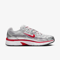 Nike P-6000 Metallic Silver Gym Red