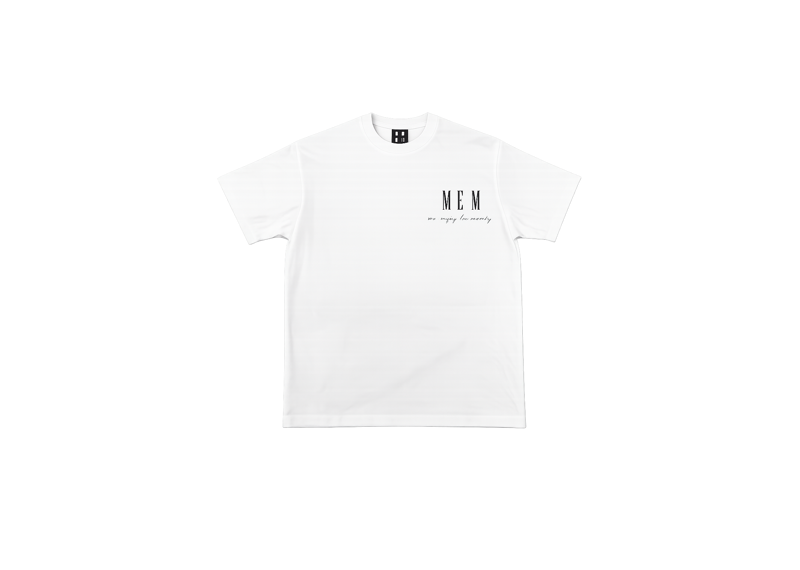 Mr Enjoy Da Money White/Black T - Shirt