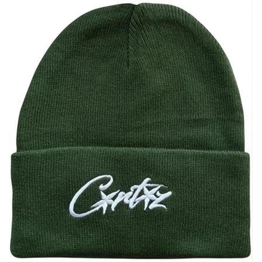 Corteiz Allstarz Folded Beanie 'Green'