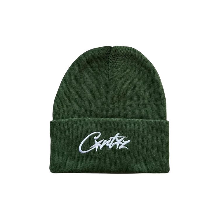 Corteiz Allstarz Folded Beanie 'Green'