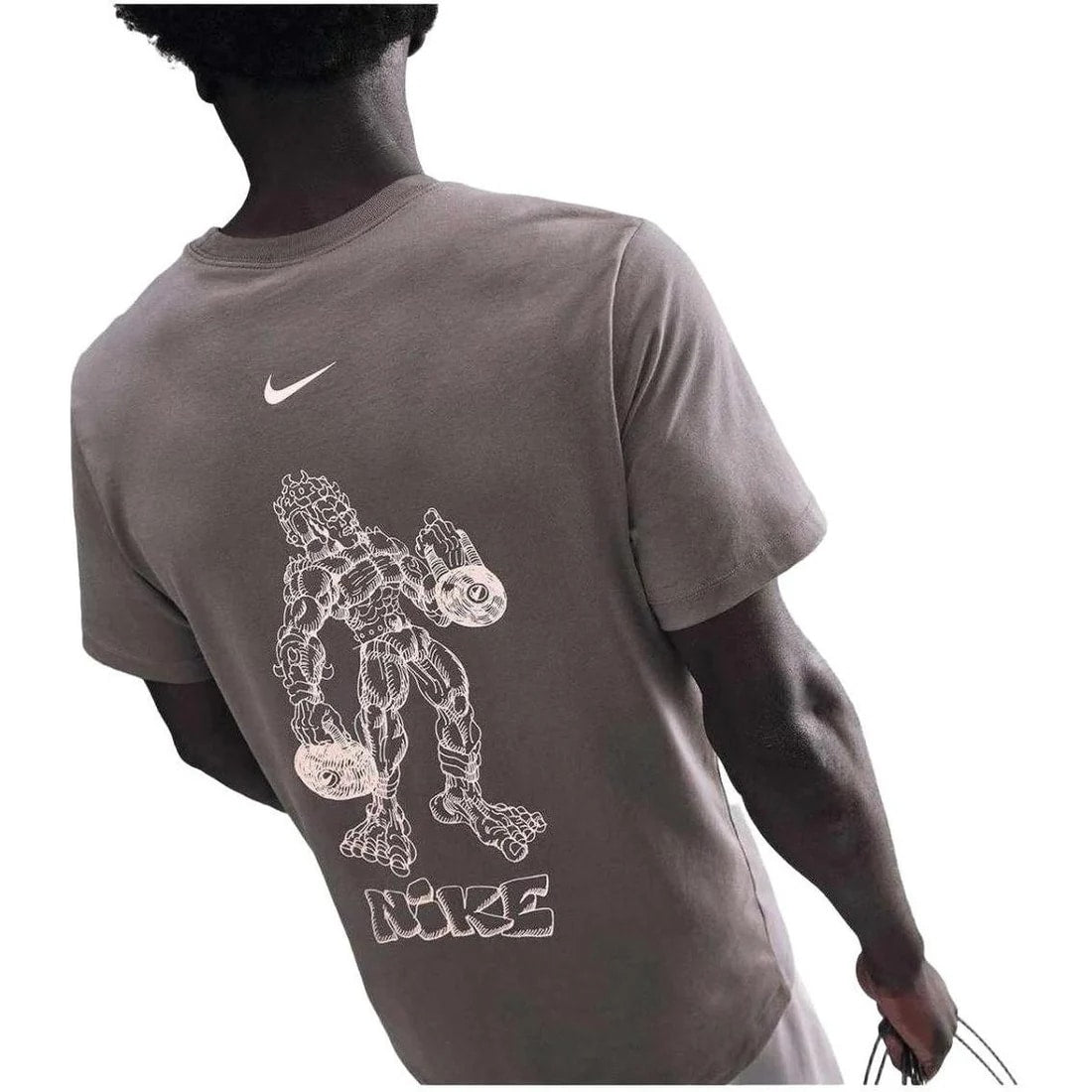 Nike MEns Tshirt - Cave Stone/Washed Coral