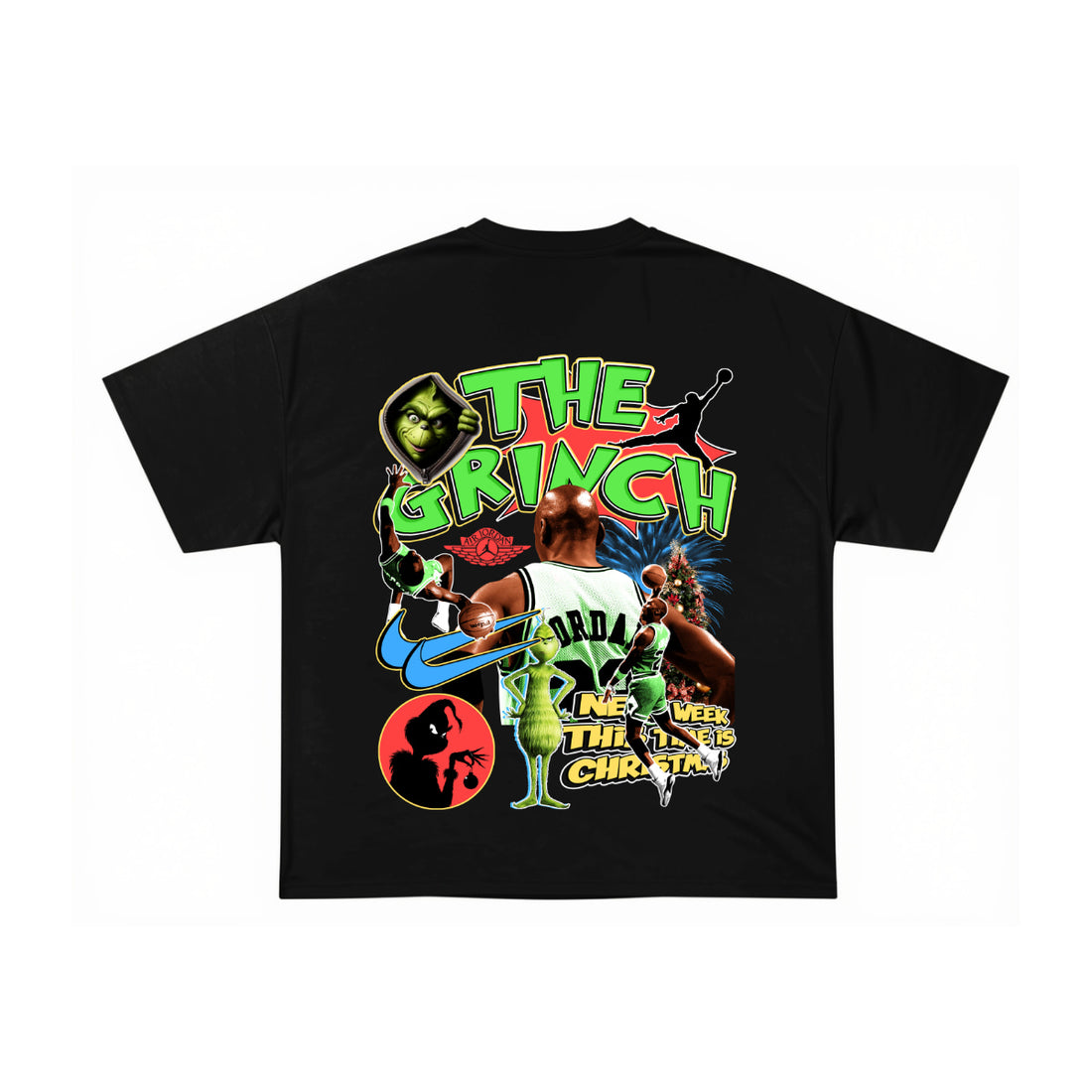 THE GRINCH X JORDAN BOOTLEG TSHIRT