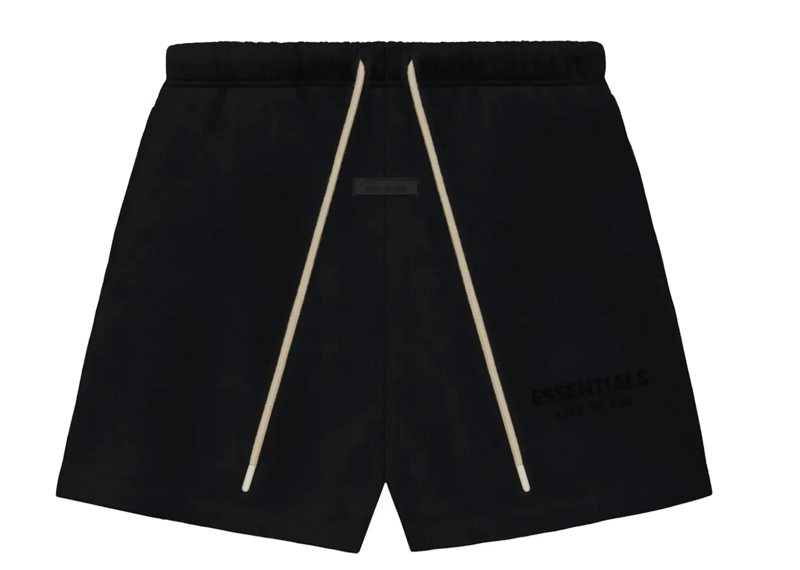 Essentials Fear of God Shorts Jet Black