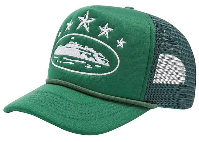 Corteiz Trucker 5 Star Green