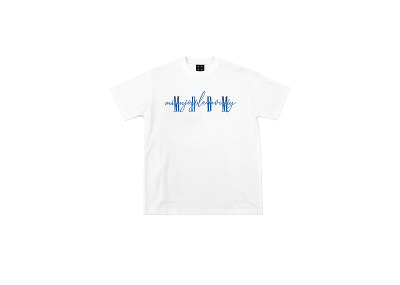 Mr Enjoy Da Money White/Blue T - Shirt