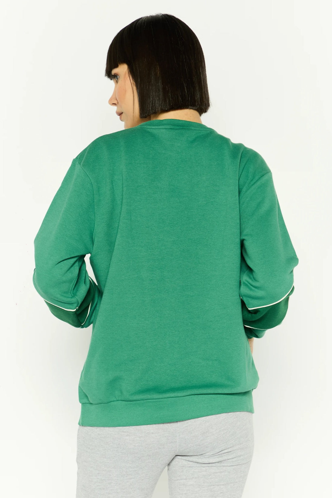Ellesse Women Sportswear Fit Long Sleeve Outdoor Sweatshirt, Green