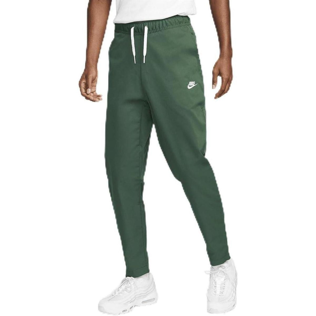 Nike Club Men's Woven Tapered Leg Pants Green