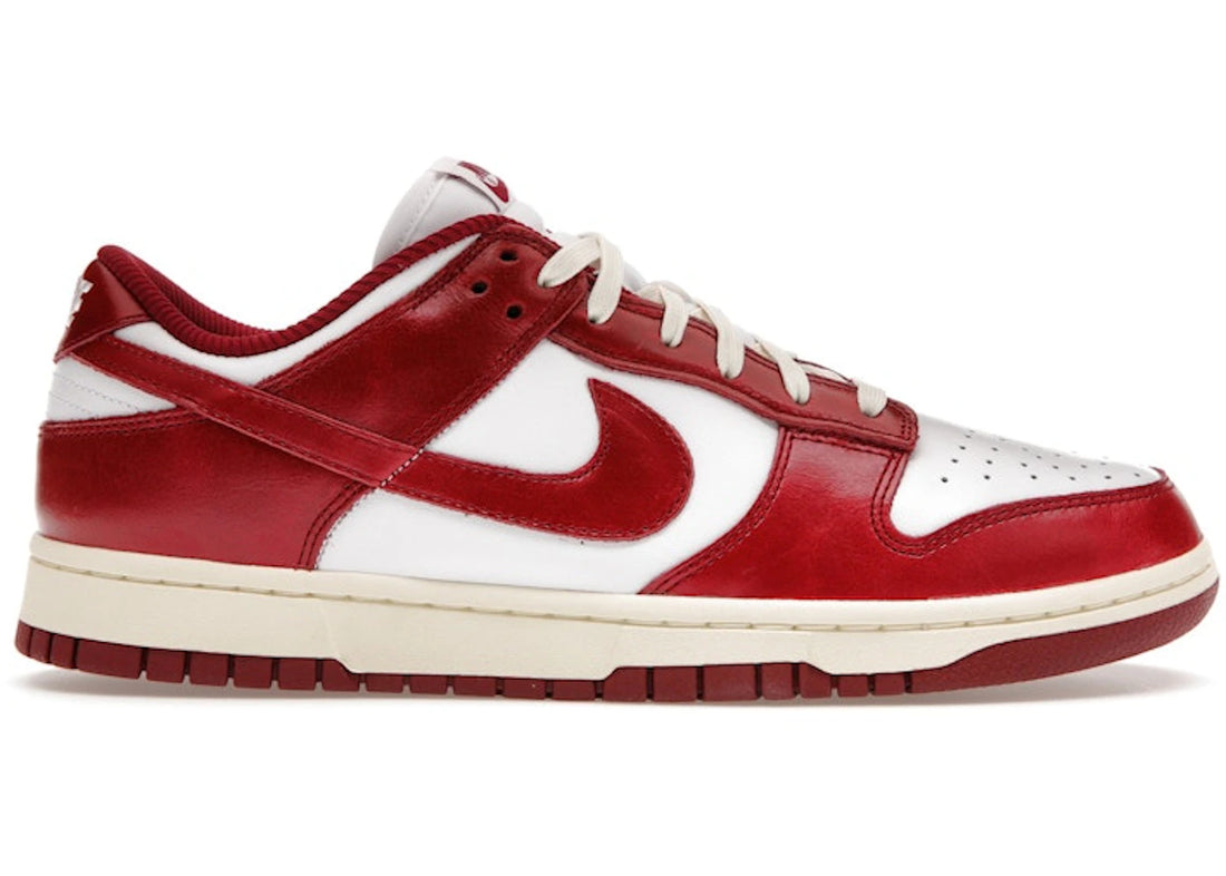 Nike Dunk Low PRM Vintage Team Red (Women's)