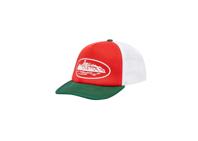 Corteiz Trucker Red White Green
