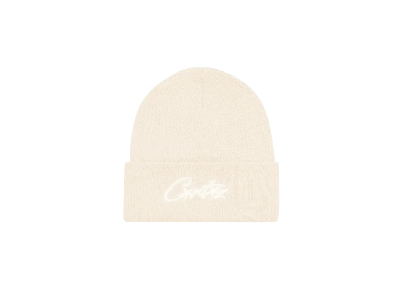 Corteiz Folded Beanie Cream