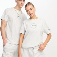 ellesse unisex community club oversized t-shirt in grey
