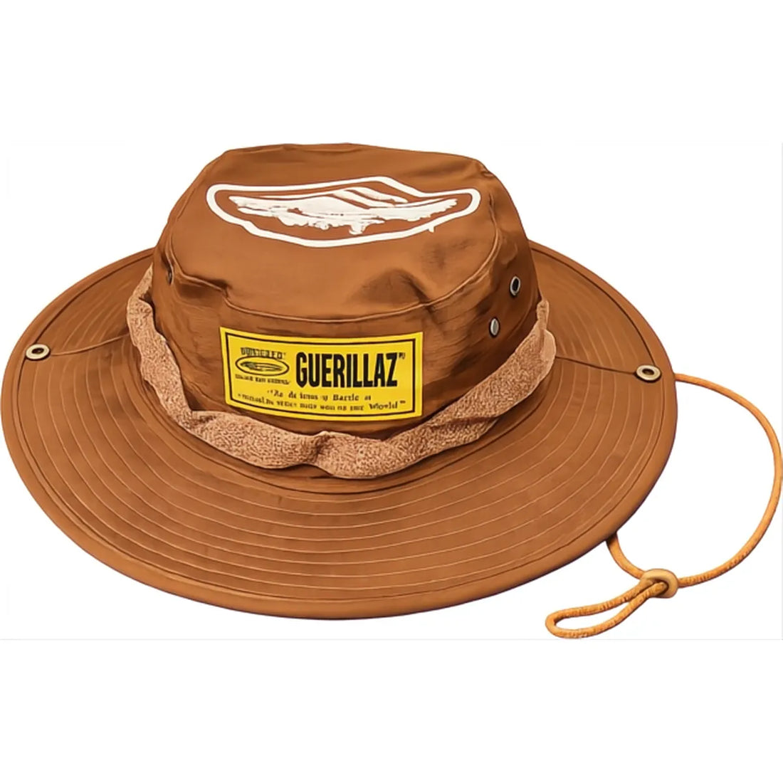 Corteiz String Bucket Hat Brown